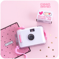白色送防水外壳+胶卷+贴纸买1送3 标配|ins傻瓜相机女小礼物实用的潜水胶卷相机学生款迷你复古胶片可换Z8