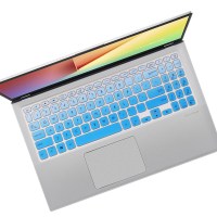 渐变蓝色|适用book15s键盘膜顽石六代pro笔记本fl8700f电脑v5000j保护m5050d贴y5