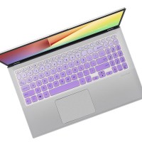 渐变紫色|适用book15s键盘膜顽石六代pro笔记本fl8700f电脑v5000j保护m5050d贴y5