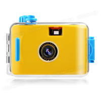 黄色蓝壳 套餐二|胶卷照相机傻瓜迷你复古胶片相机防水非一次生日创意ins礼物B1