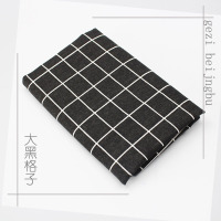 大黑格子100*75cm长*宽|ins黑白格子背景布餐巾桌垫桌布拍照装饰具摆件美食摄影摆拍N3