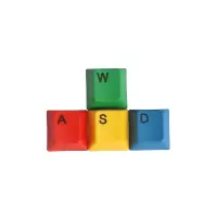 wasd 方向键热升华键帽 彩色增补rgby cmyk配色pbt机械键盘键帽Y9