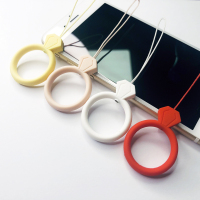 手机绳挂绳指环扣硅胶圈吊绳短款链吊坠挂件绳子钥匙u盘挂饰男女X3