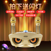 家庭ktv话筒音响一体麦克风手机家用电视卡拉ok唱歌设备套装k歌神器通用型儿童话筒无线蓝牙麦克风G5