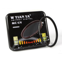 超薄16层镀膜(厚3.5mm)送气吹 52mm|uv镜天涯40.543464958677782mm单反镜头保护滤镜相机配