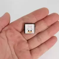 浅黄色|定制水晶平面热靴盖创意卡通相机防尘盖适用J3