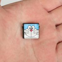 深蓝色|定制水晶平面热靴盖创意卡通相机防尘盖适用J3