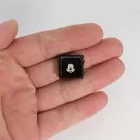 深紫色|定制水晶平面热靴盖创意卡通相机防尘盖适用J3