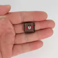 巧克力色|定制水晶平面热靴盖创意卡通相机防尘盖适用J3