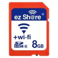 《三代8GWiFi卡》能拍1000张照片左右 标配|wifisd卡8g适用单反相机存储卡16g高速无线内存卡32g64g