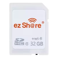 《四代32GWiFi卡》能拍4000张照片左右 标配|wifisd卡8g适用单反相机存储卡16g高速无线内存卡32g64