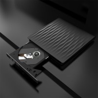 DVD刻录机(USB3.0涓流款)[科技黑]|移动光驱盒外置usb3.0外接台式电脑笔记本ma