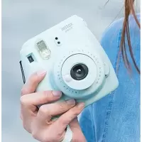 升级版mini9冰霜蓝 标配|拍立得mini11 儿童相机套装 mini9一次成像胶片立拍得7/8升级M5