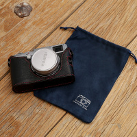 海岛丝中号|akiba超便携麂皮微单胶片相机收纳包数码单反镜头布W8