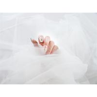 白色|ins透明网纱 美甲烘焙蛋糕纹绣花艺宝宝摄影道具拍照背景纱布装饰K7