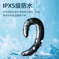 无线蓝牙耳机单耳挂耳式不入耳骨传导概念篮牙运动无限耳机适用x通用超长待机续航W0