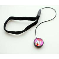 紫色|迪士尼卡通镜头盖防丢绳 微单反相机镜头盖配件 创意防丢盖绳