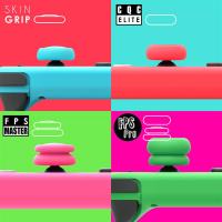 skull&co. 任天堂switch/lite摇杆帽 ns摇杆保护套 组合叠加增高Y4