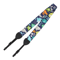 海底|拍立得相机带可爱卡通数码微单相机肩带单反相机背带挂脖斜跨通用 佳能尼康索尼富士相机通用挂绳背带肩带