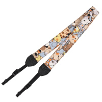 可爱猫咪|拍立得相机带可爱卡通数码微单相机肩带单反相机背带挂脖斜跨通用 佳能尼康索尼富士相机通用挂绳背带肩带