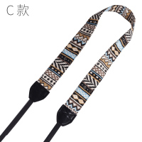 C色|拍立得相机带可爱卡通数码微单相机肩带单反相机背带挂脖斜跨通用 佳能尼康索尼富士相机通用挂绳背带肩带