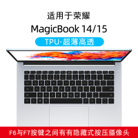 [Magicbook14/15]轻薄高透TPU|matebook14键盘膜win10快捷键d15功能键13mag
