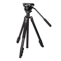KX3939|kx3939摄像机三脚架独脚架专业单反滑轮三角架液压阻尼云台便携婚庆微电影视频摄影支架Z0