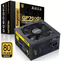 GP700G黑金额定600W|核动力战舰a7台式机电脑主机箱电源宽幅静音背线电源额定600w峰值700w主动式atx电源