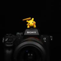 白色|皮卡丘宠物小精灵神奇宝贝 创意卡通立体相机防尘保护盖N2