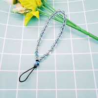 青花瓷手腕绳-银色|手机挂绳短款挂手绳手机绳子短手腕链手机链女青花瓷挂饰u盘挂件