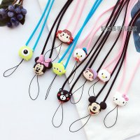 硅胶挂绳可爱挂饰绳子手机挂脖绳日韩个性手机链挂件长绳