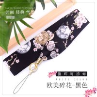 手机挂绳挂脖吊绳女款手机带宽网红手机链丝巾挂件吊坠不勒脖子手机壳钥匙防丢绳结实可拆卸指环