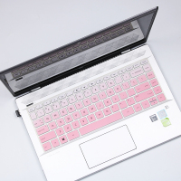 渐变粉色|电脑键盘保护膜适用于14寸hp青春版笔记本星14键盘膜畅游人x十代防尘套小欧14s薄锐envy13按