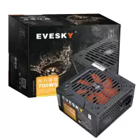 积至-700WS(额定500W)|积至电脑电源台式600ws电脑主机电源额定400w显卡供电M8