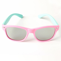 粉色适合3-15岁|软款儿童3d眼镜电影院专用三d眼睛reald家用偏光式通用家庭投影仪