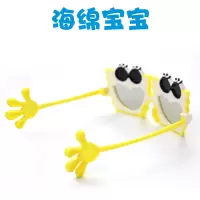 海绵宝宝|卡通3d眼镜儿童宝宝电影院专用reald不闪式圆偏光偏振3d电视通用Y4