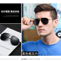 墨镜男士日夜两用防紫外线女眼睛司机夜视偏光开车专用太阳眼镜潮