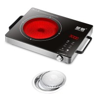 3000W单机+烤盘|3500W大功率商用三环多功能电陶炉家用远红外光波爆炒电磁炉2600WX5