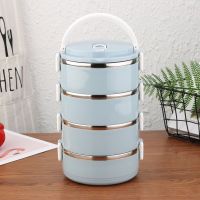 不锈钢饭盒大容量便当盒保鲜盒多层学生保温盒