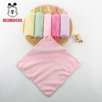 巴布豆婴儿毛巾宝宝洗脸小方巾比纱布纯棉柔软儿口水巾擦嘴