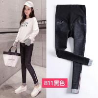 孕妇裤子春秋外穿孕妇装春装牛仔孕妇长裤春夏弹力打底裤怀孕裤子