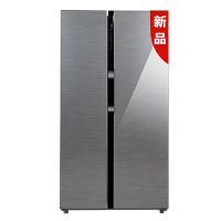 松下(Panasonic)NR-B600GX-S 570L大容量风冷无霜 光动银离子抗菌 电脑温控 液晶显示面板 隽雅银