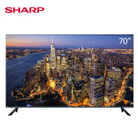 夏普（SHARP） 70X7PLUS 4K超高清人工智能语音2G+32G内存全面屏液晶网络平板电视机