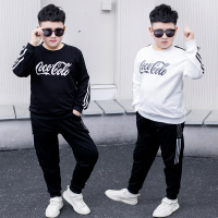 胖男童套装春装2020新款中大童加肥加大码卫衣宽松裤子春秋两件套