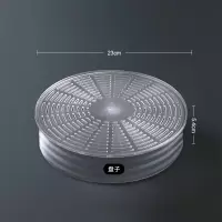 敬平(JING PING)菜罩饭菜食物罩防苍蝇蚊家用防尘餐桌饭罩子剩饭剩菜遮菜盖菜 单个装[夏季透气款-盘碟罩]