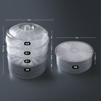 敬平(JING PING)菜罩饭菜食物罩防苍蝇蚊家用防尘餐桌饭罩子剩饭剩菜遮菜盖菜 组合5个装[透气盖*1+盘碟罩*2