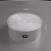 敬平(JING PING)厨房多用防护罩菜罩饭家用保温防尘罩餐桌夏天剩菜加厚多层盖菜罩 M12-高款1个饭罩