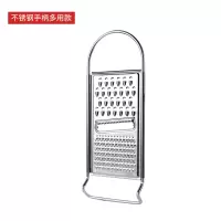 刨丝器不锈钢多功能家用擦丝厨房土豆切丝器萝卜丝瓜插丝细丝 敬平 不锈钢多用刨