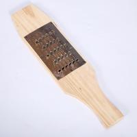 老式木板不锈钢 萝卜丝刨子 擦丝板擦丝器 土豆丝擦丝 切丝器 敬平 铜片中号6+5孔
