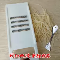 切菜土豆丝工具蔬果切丝机多功能胡萝卜刨丝刀百变手动刷细丝 敬平 凤驰2mm细丝款[送削皮器]